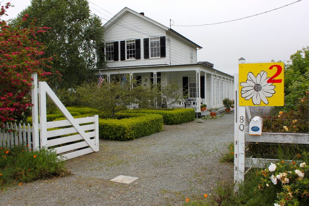 Pescadero house in garden tour