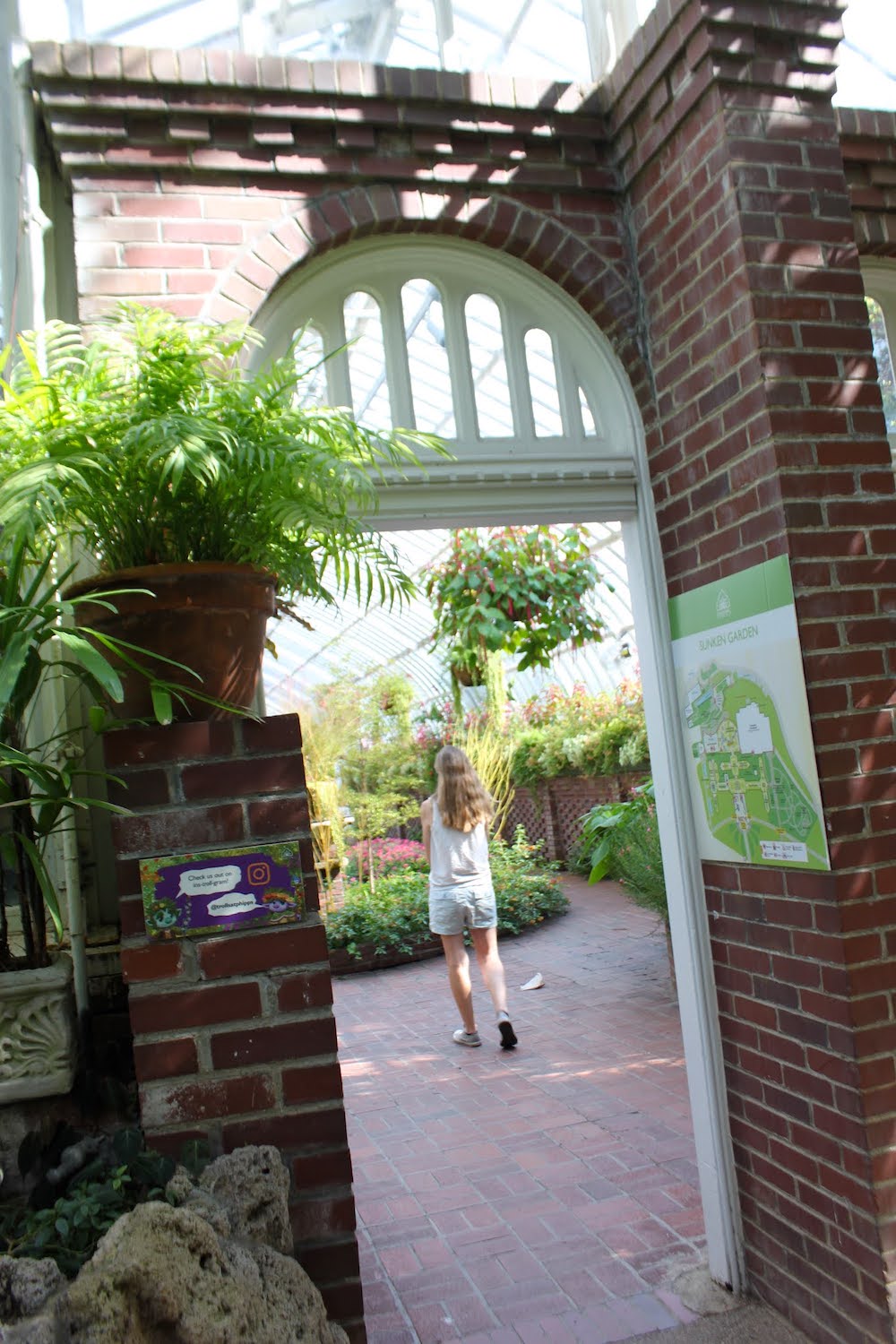 Entrance to the Sunken Garden