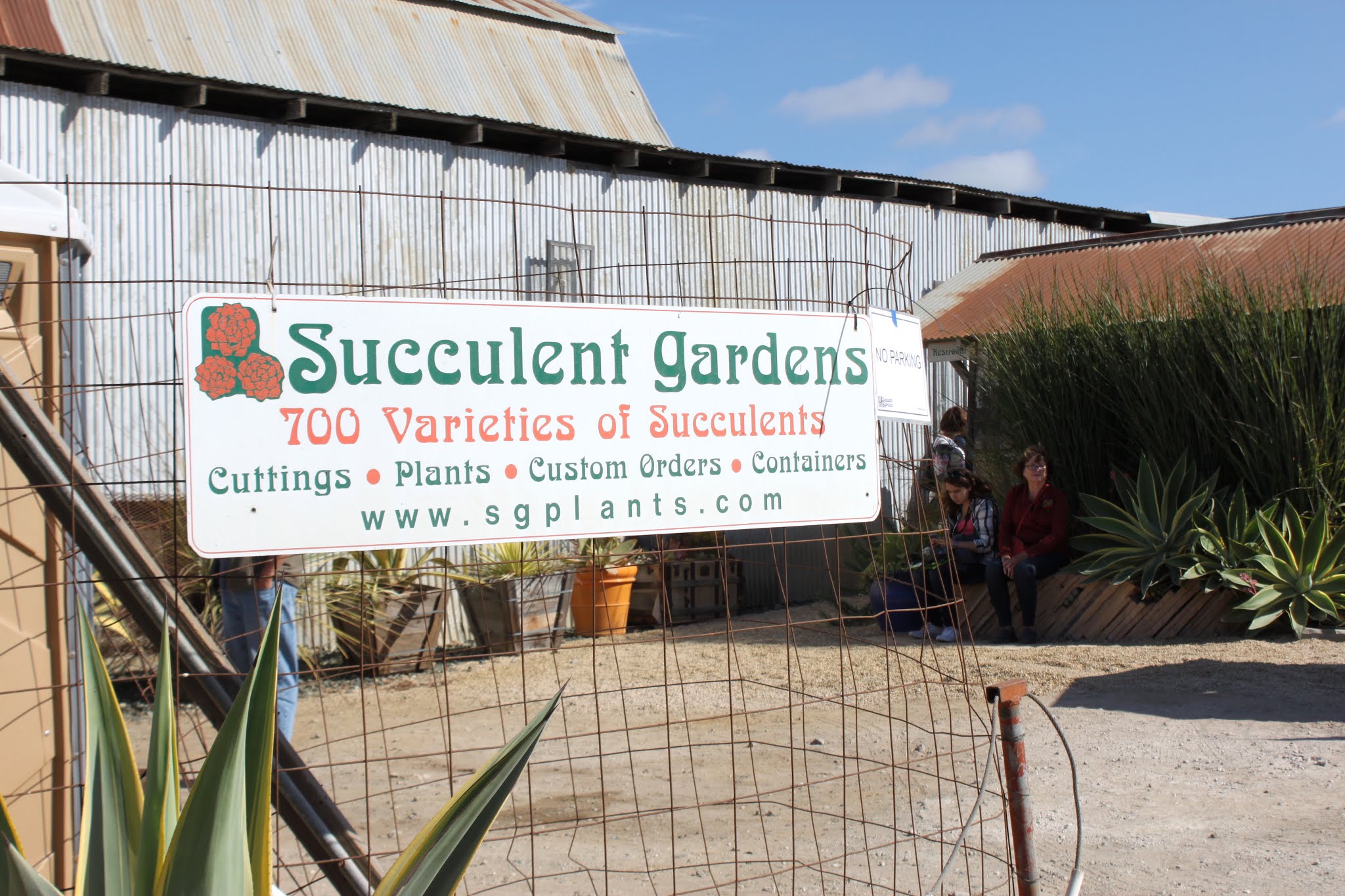 Entrance to Succulent Gardens